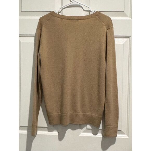 Vince 100% Cashmere Weekend V-Neck Sweater Women’s Small - Picture 11 of 12